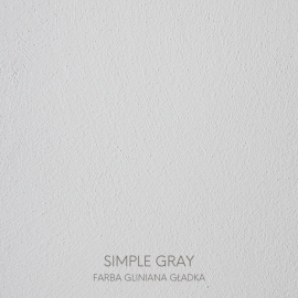 Farba gliniana simple gray