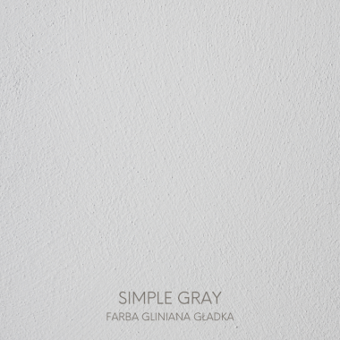 Farba gliniana simple gray