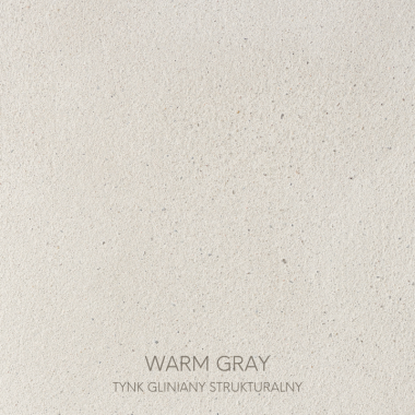 tynk gliniany strukturalny warm gray