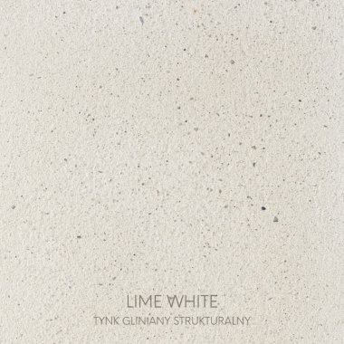 tynk gliniany strukturalny lime white