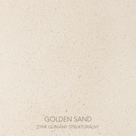 tynk gliniany strukturalny golden sand