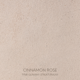 tynk gliniany strukturalny cinnamon rose