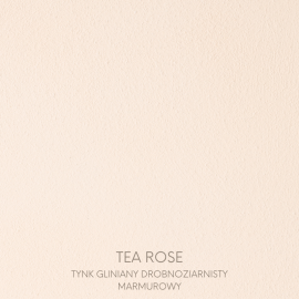 tynk gliniany drobnoziarnisty marmurowy tea rose