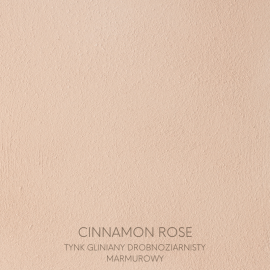 tynk gliniany drobnoziarnisty marmurowy cinnamon rose