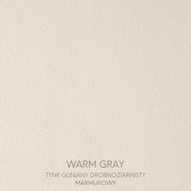tynk gliniany drobnoziarnisty marmurowy warm gray