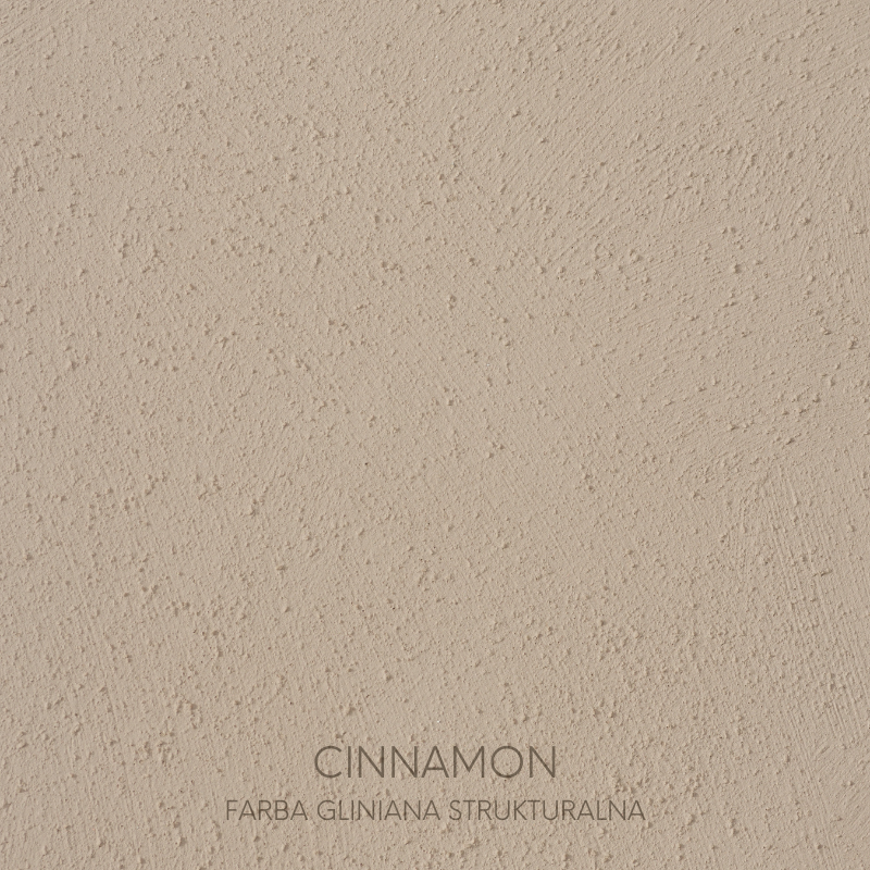 Farba gliniana strukturalna cinnamon