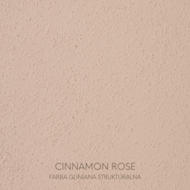 Farba gliniana strukturalna cinnamon rose