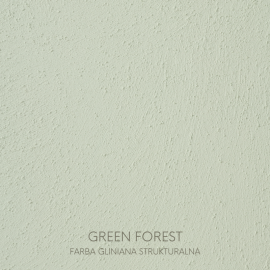 Farba gliniana strukturalna green forest
