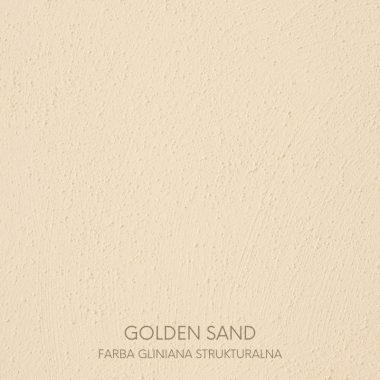 Farba gliniana strukturalna golden sand