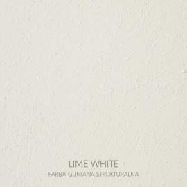 Farba gliniana strukturalna lime white