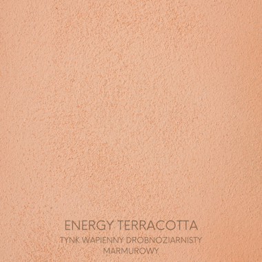 tynk wapienny marmurowy energy terracotta